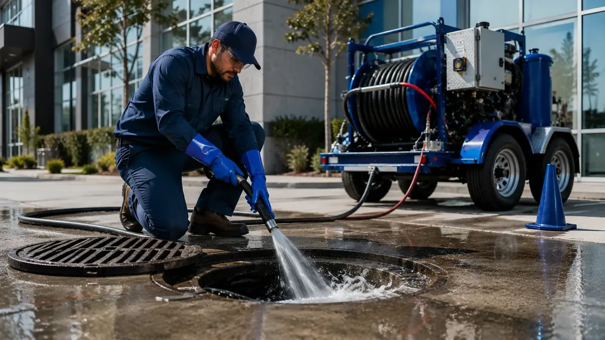Commercial Hydro Jet Drain Cleaning in Solvang